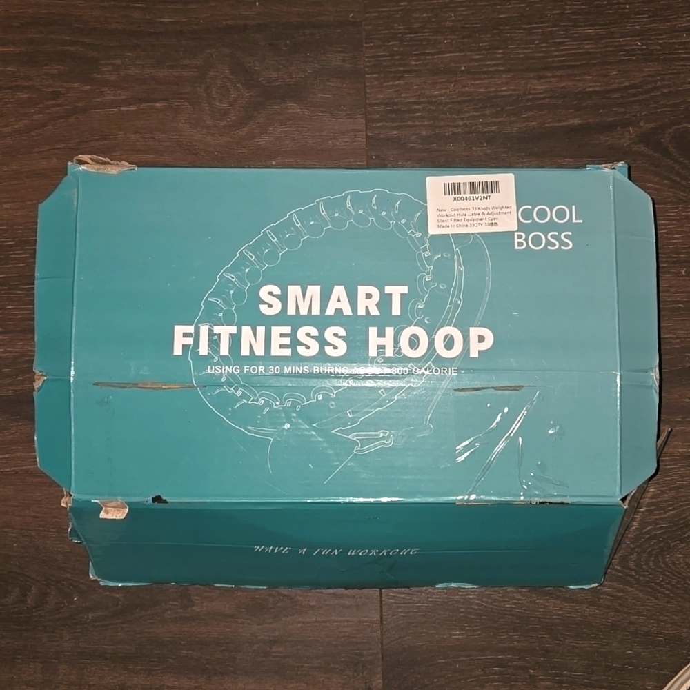 Smart fitness hoop